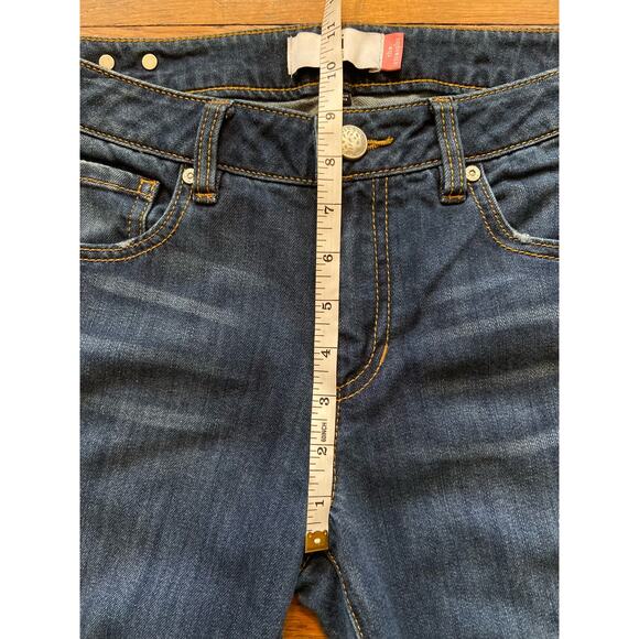 CABI Jeans ‘The Straight’ Distressed Denim sz 6 - Picture 9 of 12